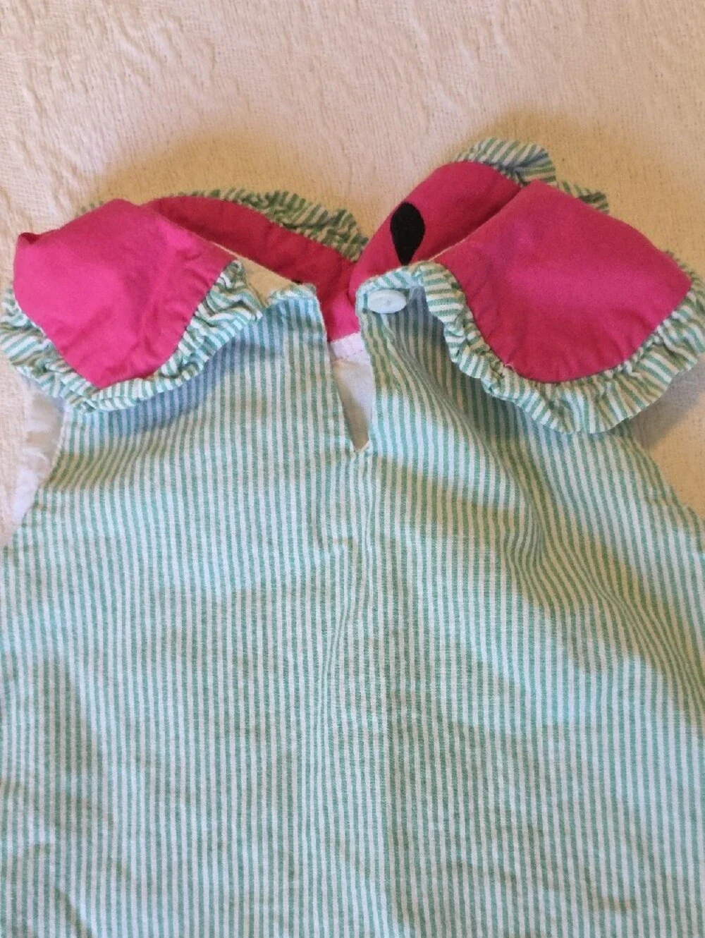 Girls Watermelon Ruffle Top & Bloomers - Pink and Mint - LIL Cactus , 18-24 M